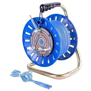 Przewód 75m niebieski do pomiaru rezystancji uziemienia