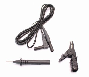 KEW7261A Przewód pomiarowy z krokodylkiem ( czarny) 2m do 3551/3552/3552BT