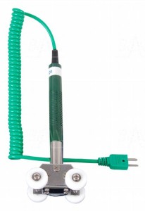 sonda temperatury NR 35B typ K powierzchniowa z rolkami teflon. 0~250C