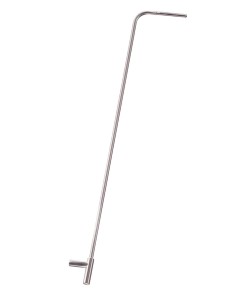 Rurka Pitota typu L, do pomiaru prędkości przepływu - długość L=350mm, średnica fi=7mm